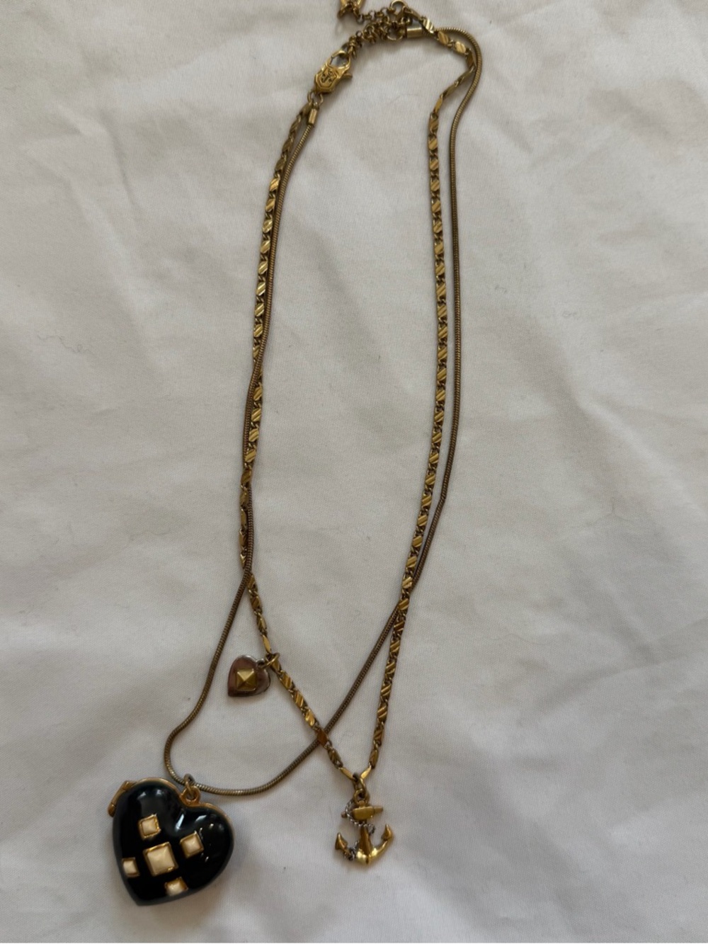 Juicy Couture vintage nautical necklace